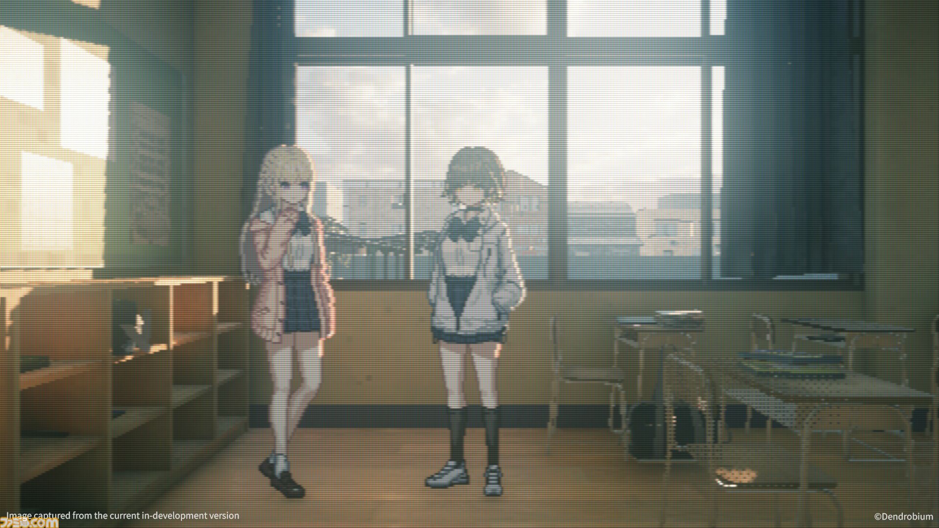 2.5D都市伝説アドベンチャー『MONOPHOBIA』試遊レビュー。他人の記憶を見ることのできる笑顔が魅力のギャルと、クールで落ち着いたボーイッシュ吸血鬼女子が怪異現象の謎に挑む