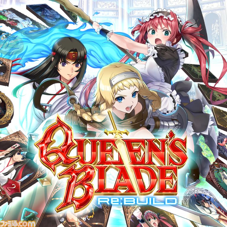 Switch・スマホ版『クイーンズブレイド リビルド』10月8日に発売決定。美闘士たちの衣装はじけるデッキ構築型ローグライト