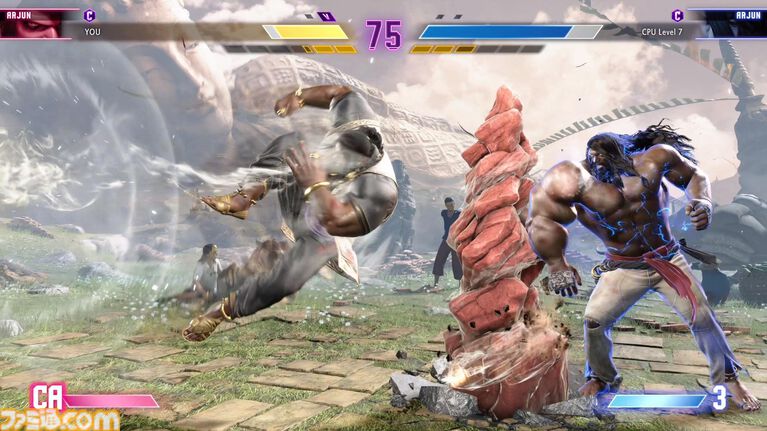 『スト6』アルジュンを先行プレイ。“白ダメ”を盾に必殺技を振り回せ！ パワフルな中に光るボリウッドライクなコミカルさも魅力的