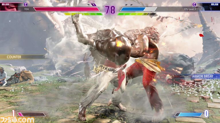 『スト6』アルジュンを先行プレイ。“白ダメ”を盾に必殺技を振り回せ！ パワフルな中に光るボリウッドライクなコミカルさも魅力的