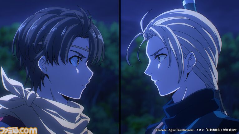 アニメ『幻想水滸伝』第1話“故郷”のあらすじ&画面カット公開。10⽉3⽇より順次放送スタート。主人公リリュウとジョウイの物語のはじまりが描かれる