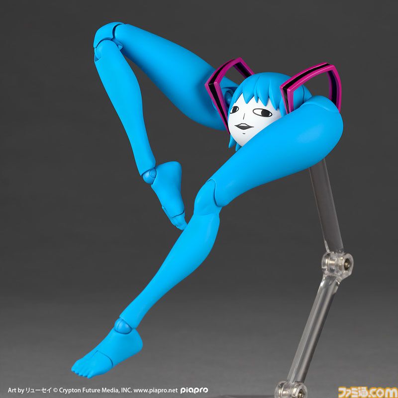 【初音ミク】シテヤンヨがリボルテックでフィギュア化、Amazonで予約受付中。あの“脚”が動く、曲がる、ポーズを決める
