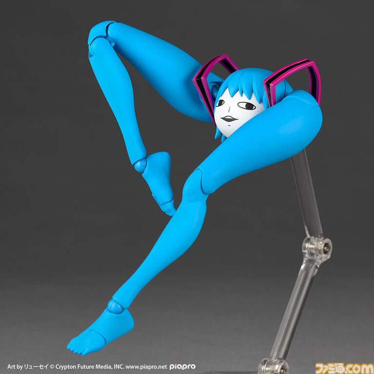 【初音ミク】シテヤンヨがリボルテックでフィギュア化、Amazonで予約受付中。あの“脚”が動く、曲がる、ポーズを決める