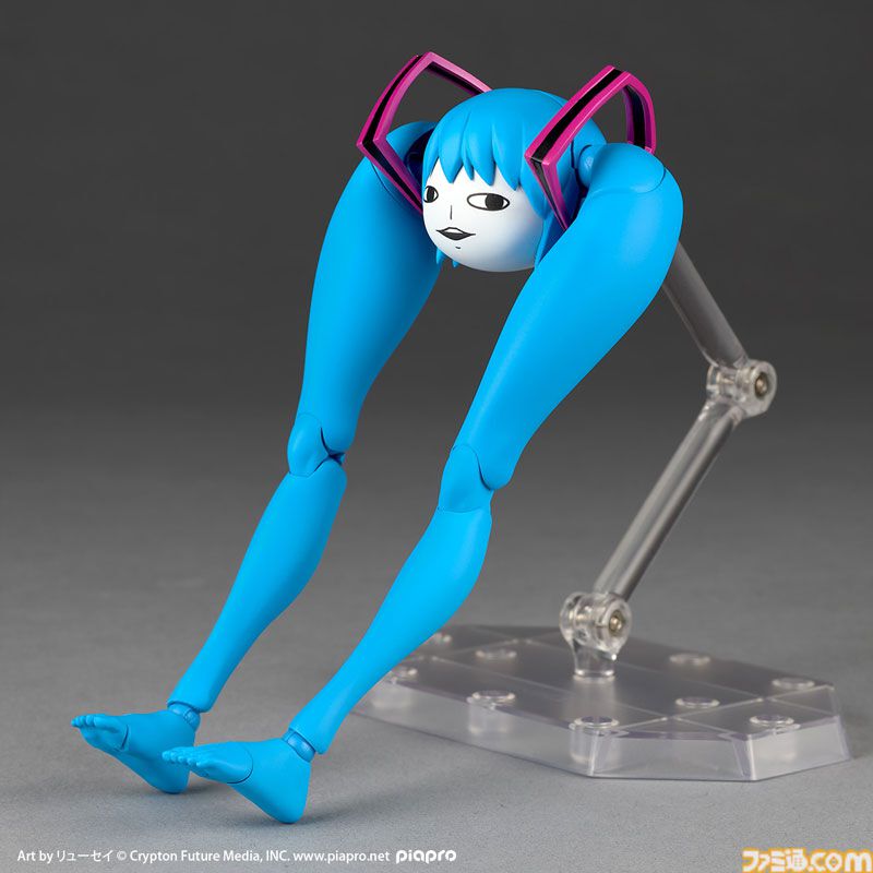 【初音ミク】シテヤンヨがリボルテックでフィギュア化、Amazonで予約受付中。あの“脚”が動く、曲がる、ポーズを決める