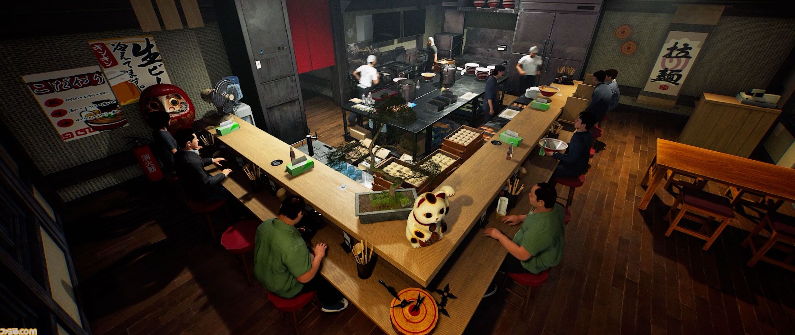『Japanese Ramen Simulator』アーリーアクセス版が本日（9/28）配信。お仕事体験、ラーメン評論家も来店、変なトラブルありのラーメン屋経営シミュ