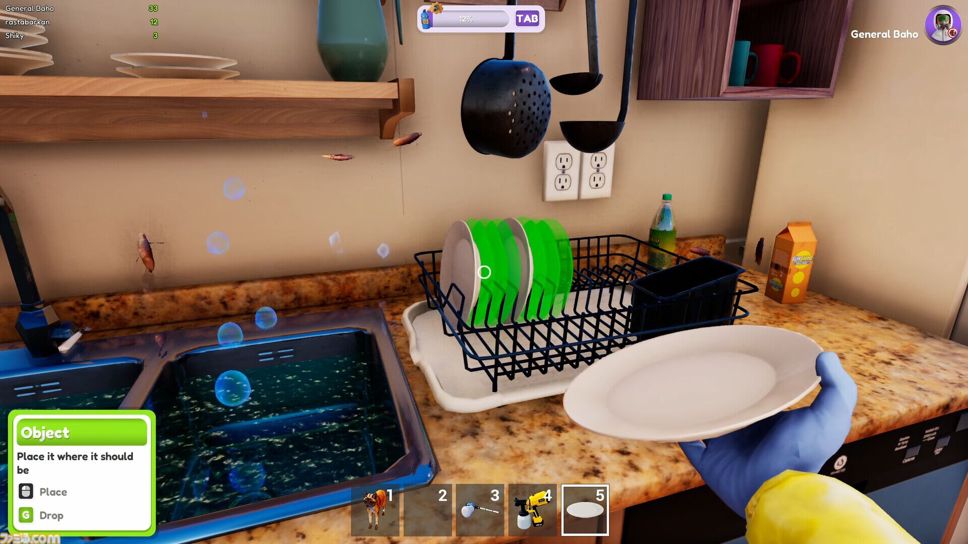 『Bug Cleaners』大量のゴキブリが出てくる虫退治＆掃除ゲームがアーリーアクセス配信。巨大昆虫とも戦わされる地獄のようなお仕事