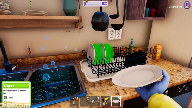 『Bug Cleaners』大量のゴキブリが出てくる虫退治＆掃除ゲームがアーリーアクセス配信。巨大昆虫とも戦わされる地獄のようなお仕事