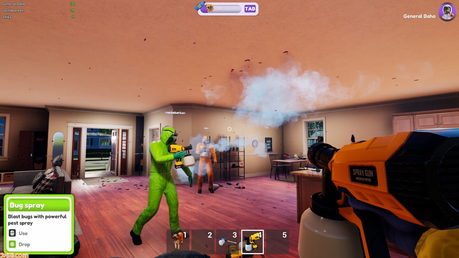 『Bug Cleaners』大量のゴキブリが出てくる虫退治＆掃除ゲームがアーリーアクセス配信。巨大昆虫とも戦わされる地獄のようなお仕事