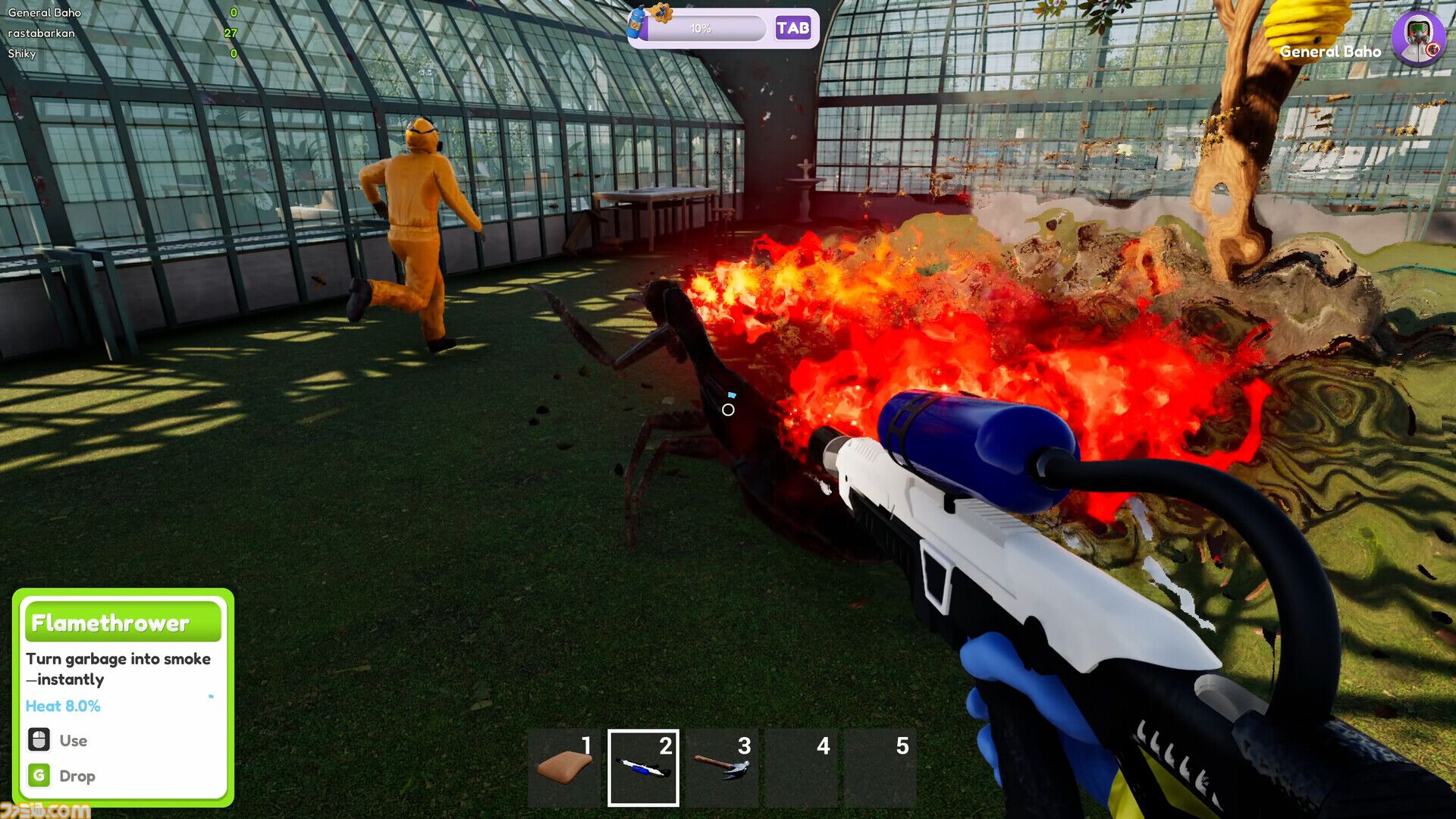 『Bug Cleaners』大量のゴキブリが出てくる虫退治＆掃除ゲームがアーリーアクセス配信。巨大昆虫とも戦わされる地獄のようなお仕事