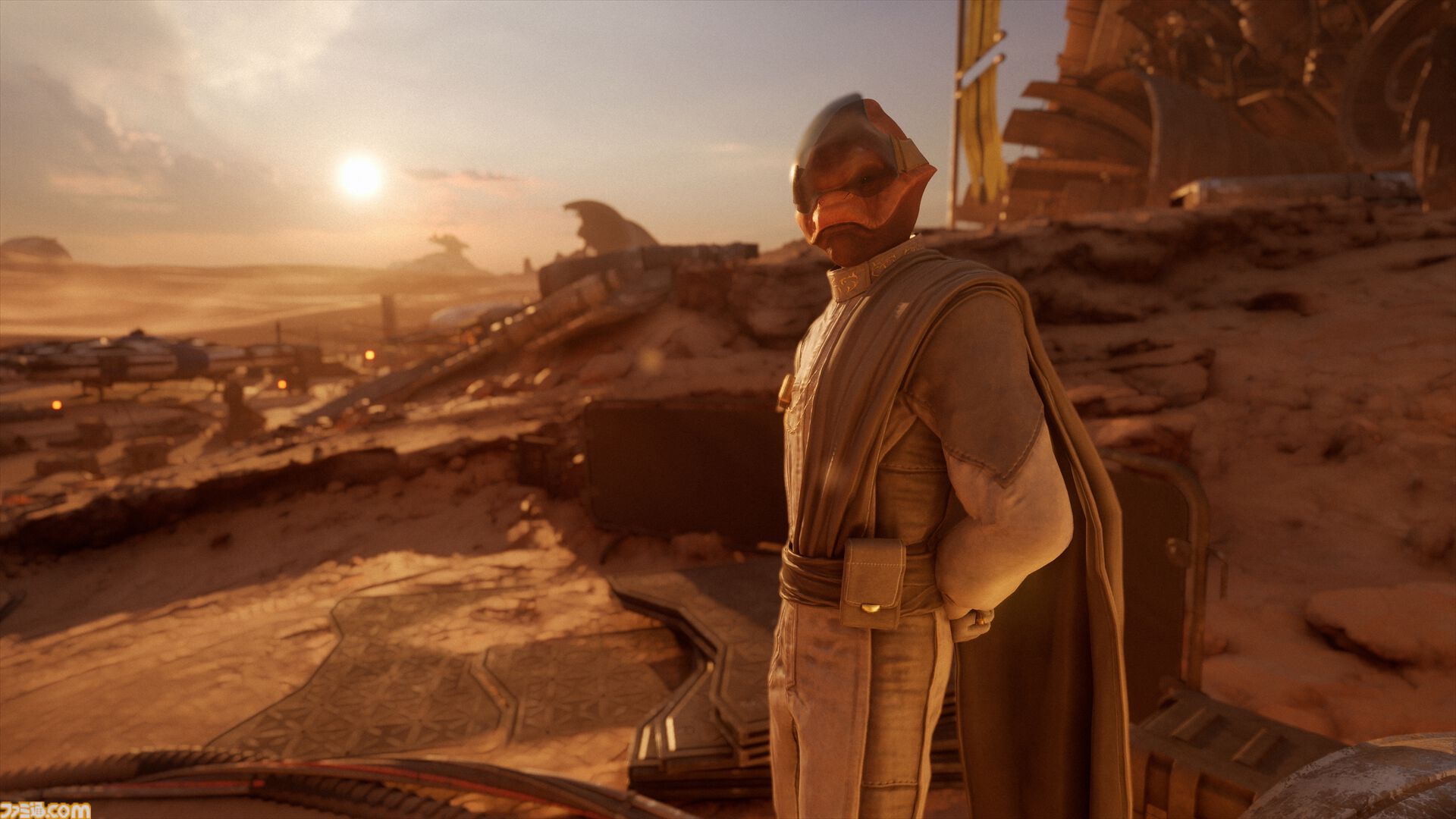 『スター・ウォーズ：ギャラクティック・レーサー』では、マシーンをぶつけ合って泥臭くトップを目指すなんでもありのレースが痛快。「レースゲームのジャンルを一段階引き上げたい」との思いで開発に取り組んだ