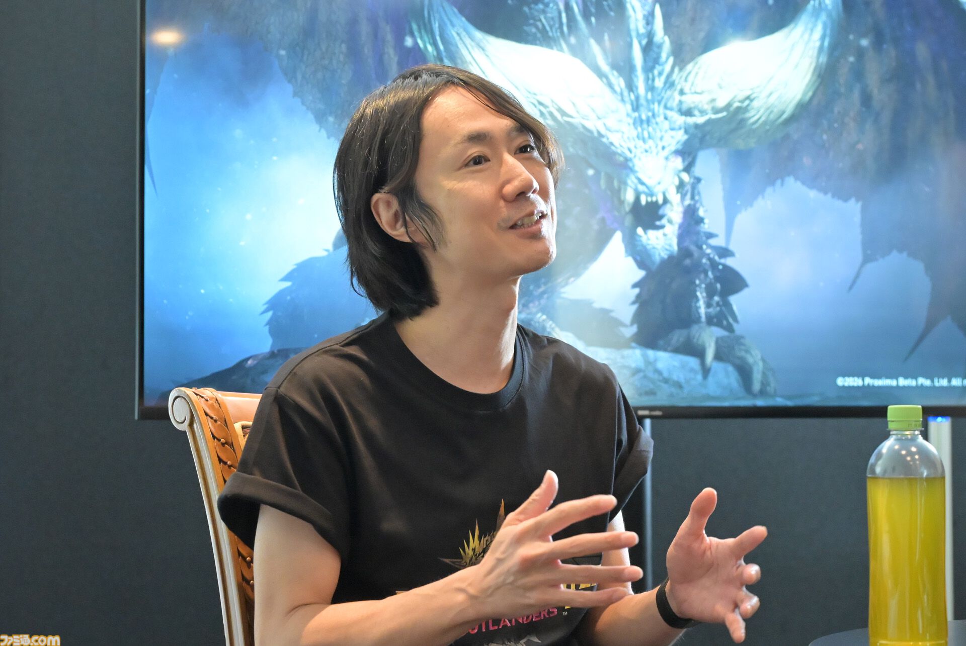 『モンスターハンターアウトランダーズ』ルガ・エアルダは“金色の鎧をまとった聖騎士”がコンセプト。冒険者の育成要素、ゲームサイクルへのこだわりなどをプロデューサーに訊く【TGS2026】