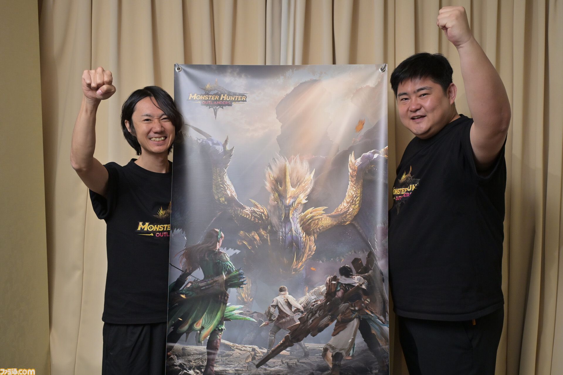 『モンスターハンターアウトランダーズ』ルガ・エアルダは“金色の鎧をまとった聖騎士”がコンセプト。冒険者の育成要素、ゲームサイクルへのこだわりなどをプロデューサーに訊く【TGS2026】