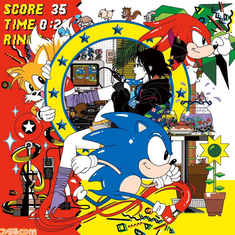 【ソニック】展覧会“SONIC the Exhibition”が10月9日より開催。コラボアートや歴代タイトル振り返るアーカイブ展示、35周年グッズ販売など見どころ満載
