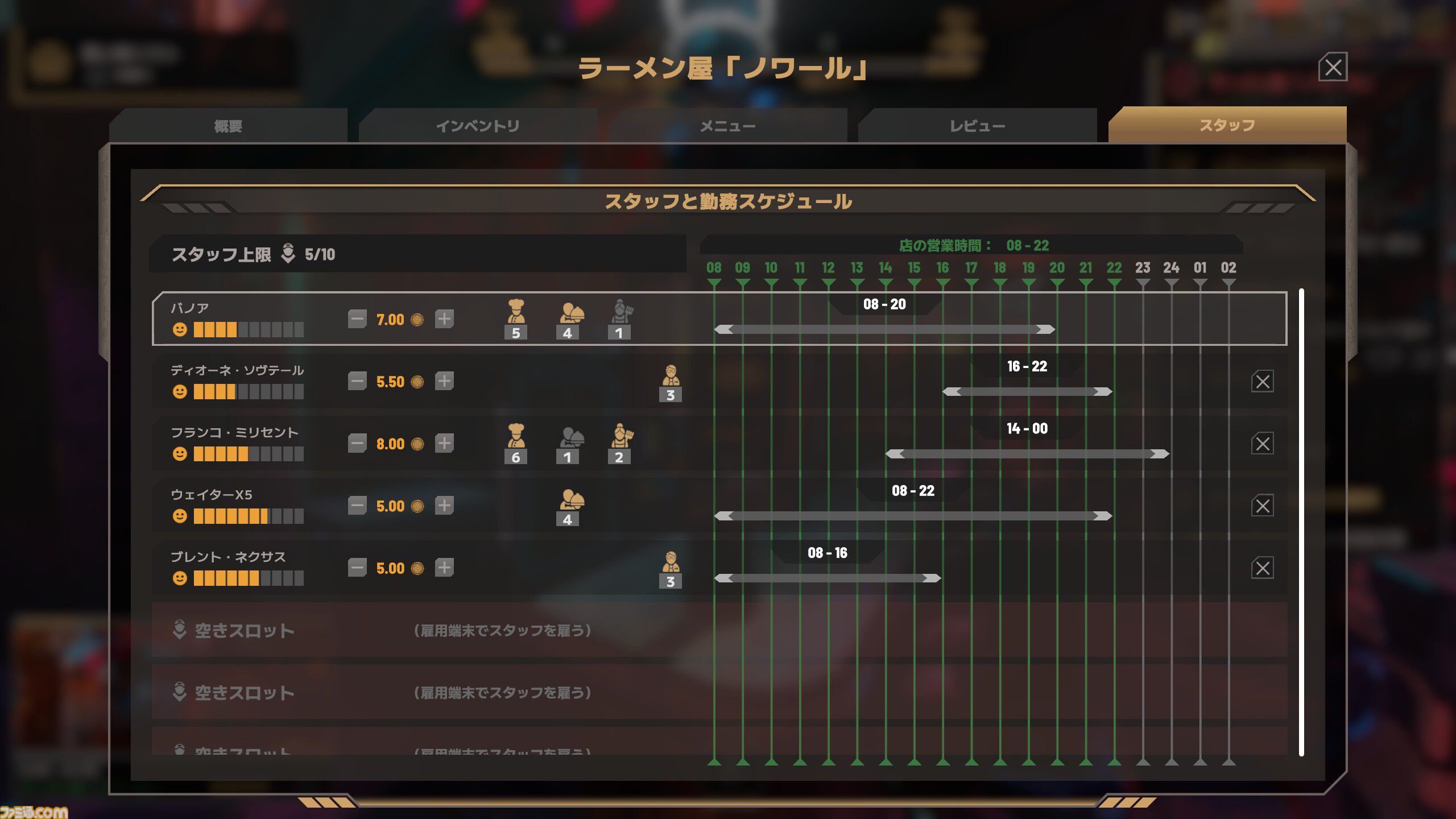サイバーパンク経営シム『Nivalis Nights』がSteamで配信開始