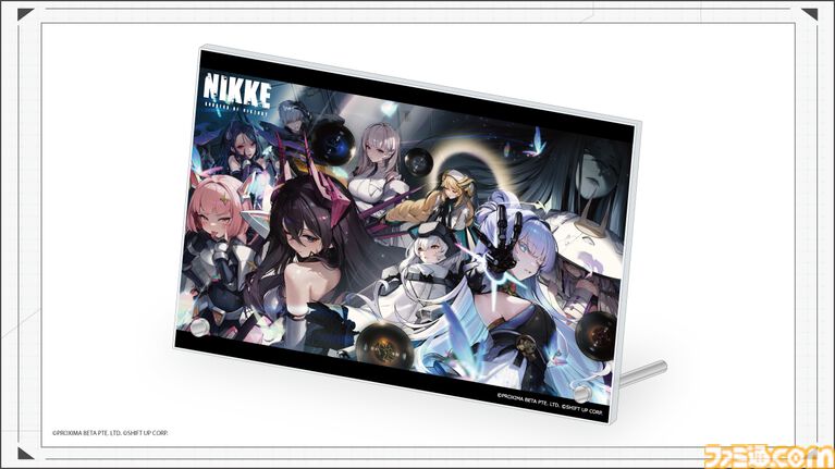 『NIKKE』4周年特集号の“グッズ付き限定版”が予約受付開始。ニケに“見守られる”スマホスタンドと、3周年特集号の表紙イラストをあしらったアクリルパネルが同梱【週刊ファミ通2026年11月5日発売号】