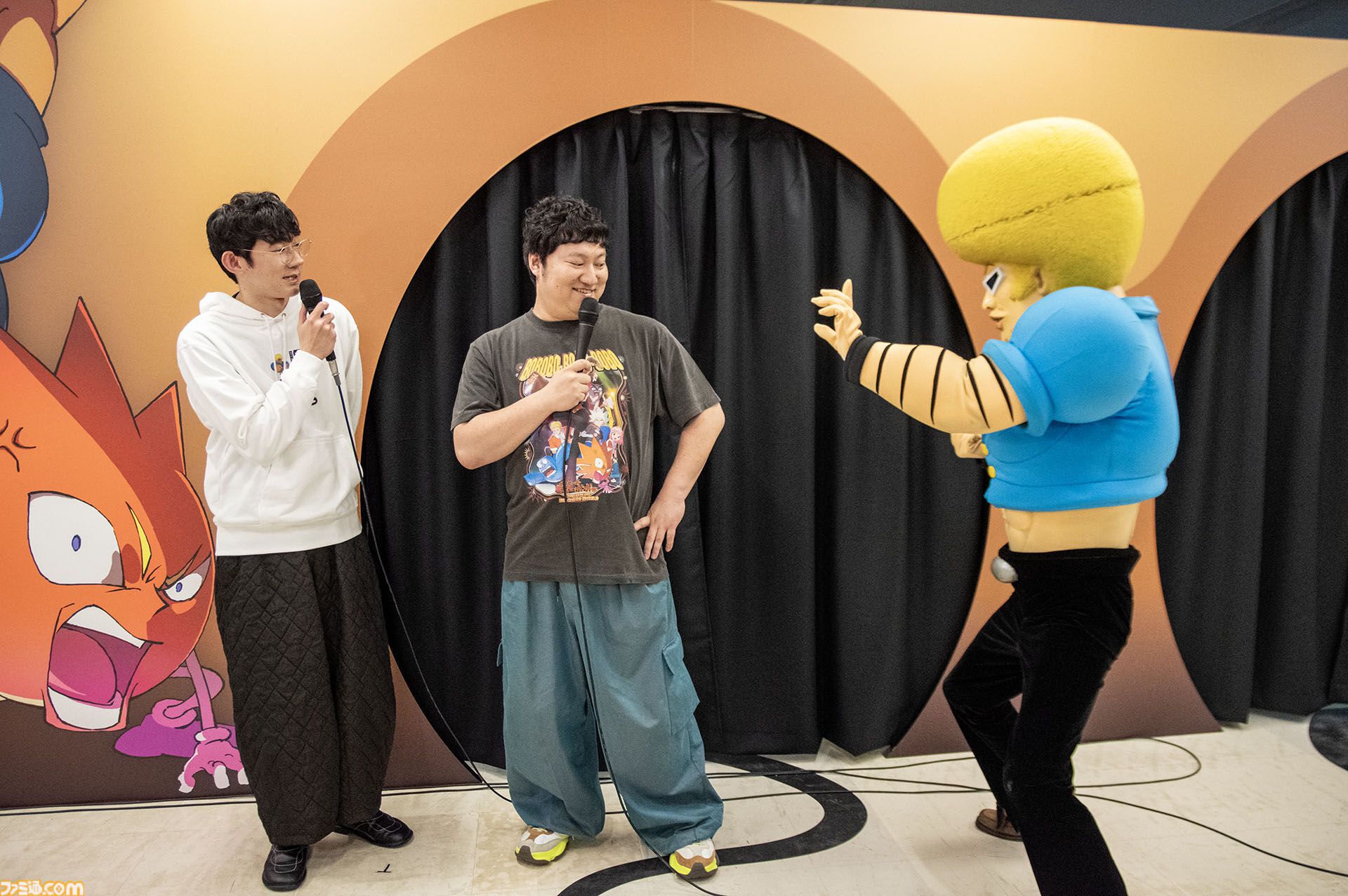 【ボーボボ展】ところ天の助に空いた穴を顔ハメ看板代わりにした日。「わけがわからない」に飲み込まれる『ボボボーボ・ボーボボ』の世界