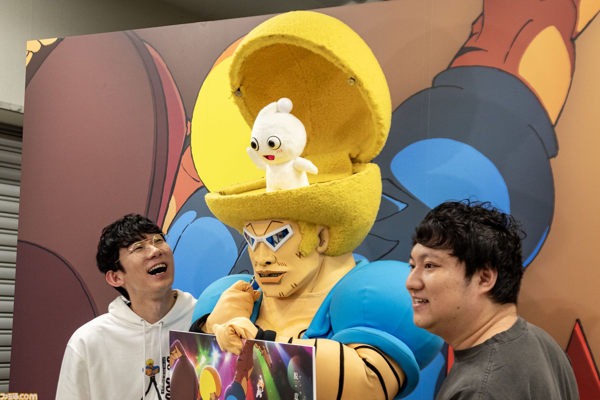 【ボーボボ展】ところ天の助に空いた穴を顔ハメ看板代わりにした日。「わけがわからない」に飲み込まれる『ボボボーボ・ボーボボ』の世界