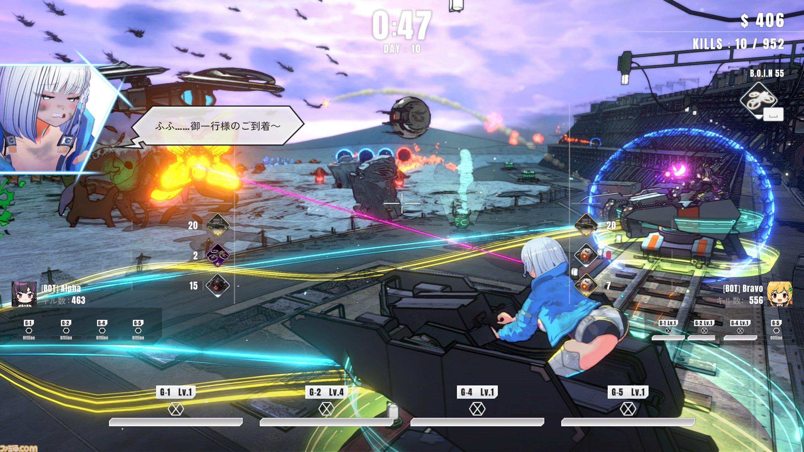 『タレットと少女』開発陣の新作ダンジョンRPG『LitGirls 文学迷宮と少女』発表。文学の力で戦う少女たちは、ダメージで服が破れ、表情も変わる。生意気かわいい“レイヴン”も登場
