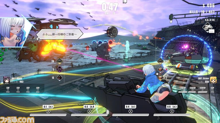 『タレットと少女』開発陣の新作ダンジョンRPG『LitGirls 文学迷宮と少女』発表。文学の力で戦う少女たちは、ダメージで服が破れ、表情も変わる。生意気かわいい“レイヴン”も登場