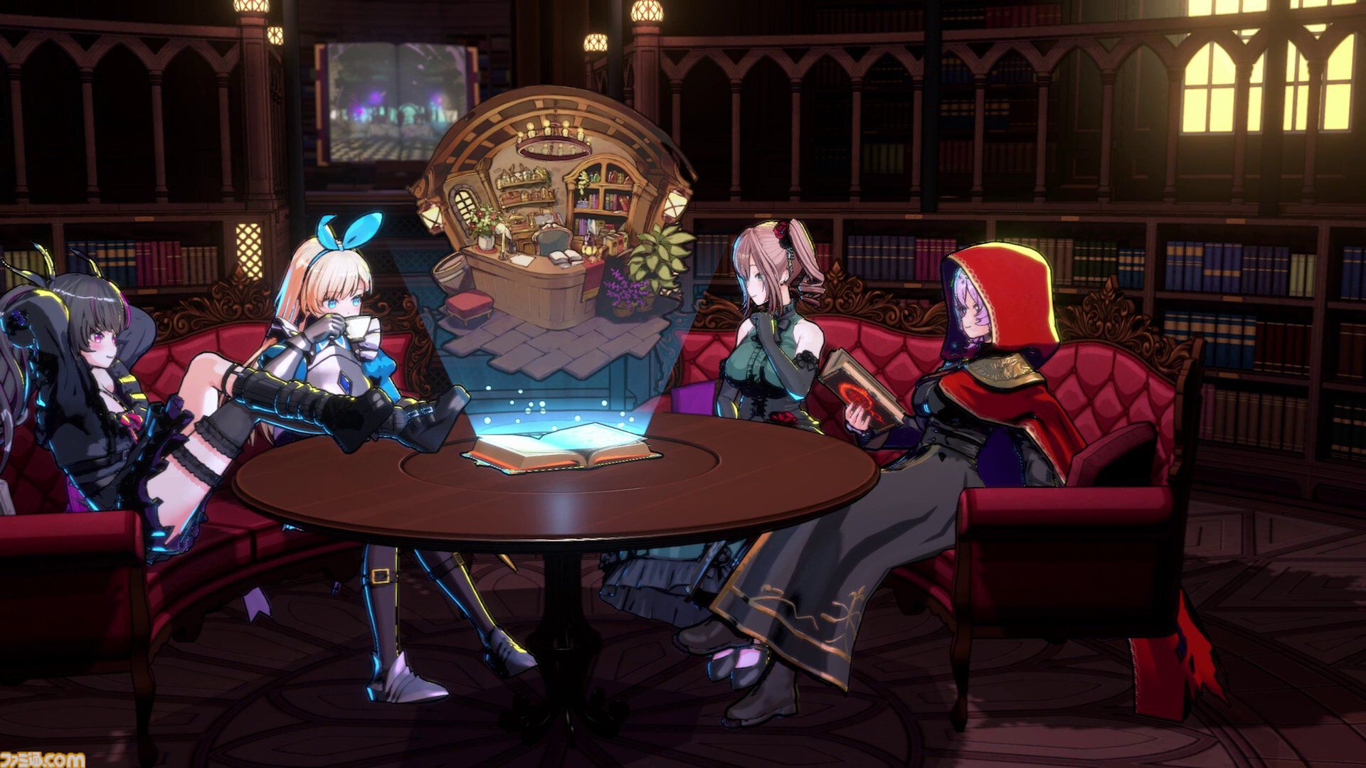 『タレットと少女』開発陣の新作ダンジョンRPG『LitGirls 文学迷宮と少女』発表。文学の力で戦う少女たちは、ダメージで服が破れ、表情も変わる。生意気かわいい“レイヴン”も登場