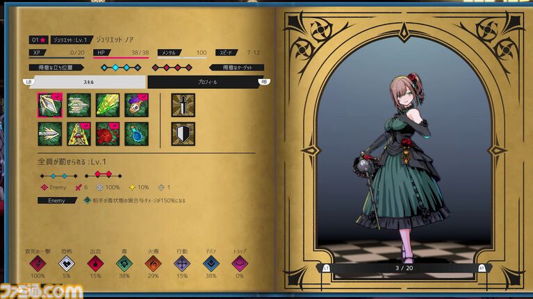 『タレットと少女』開発陣の新作ダンジョンRPG『LitGirls 文学迷宮と少女』発表。文学の力で戦う少女たちは、ダメージで服が破れ、表情も変わる。生意気かわいい“レイヴン”も登場