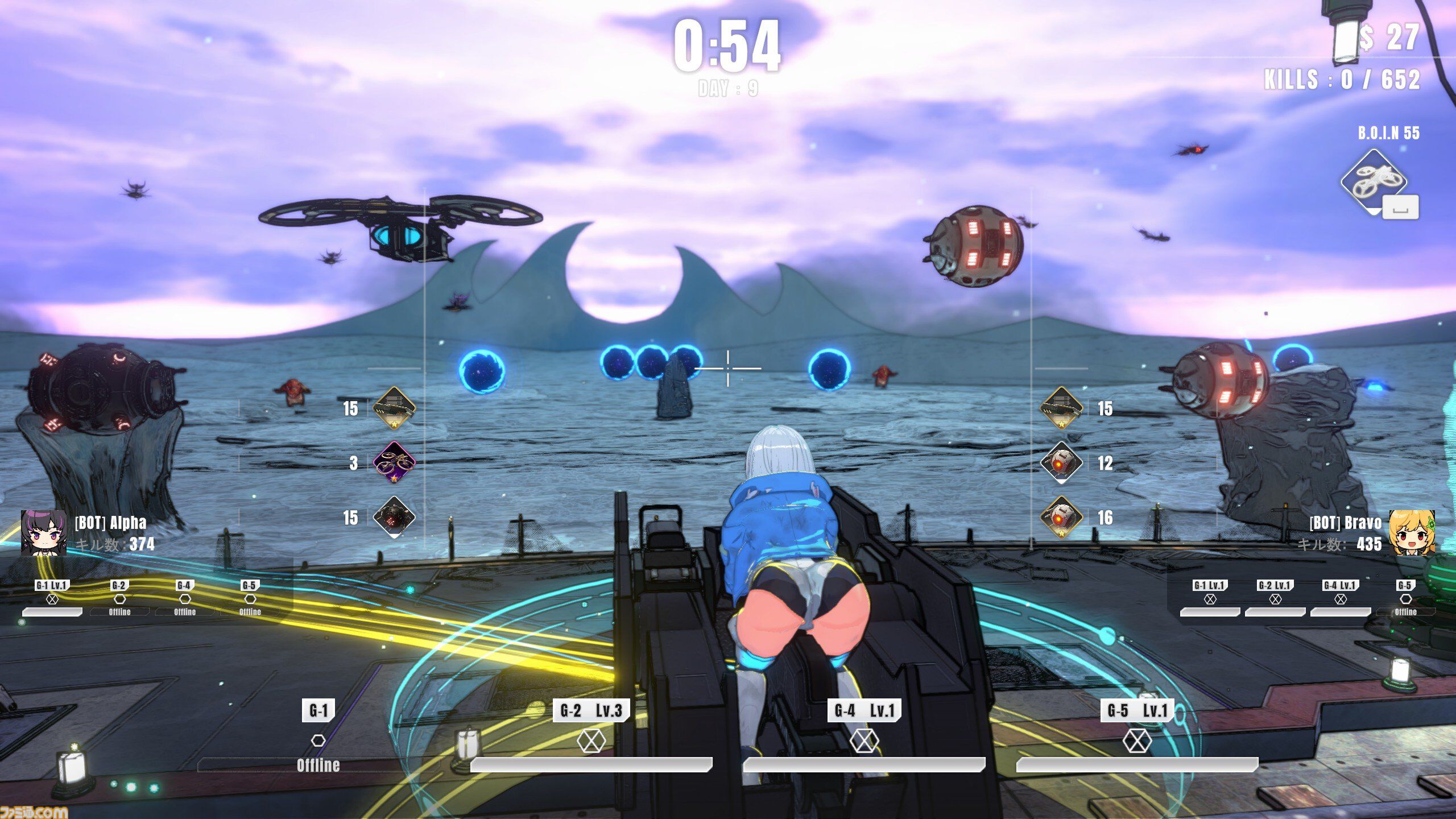 『タレットと少女』開発陣の新作ダンジョンRPG『LitGirls 文学迷宮と少女』発表。文学の力で戦う少女たちは、ダメージで服が破れ、表情も変わる。生意気かわいい“レイヴン”も登場