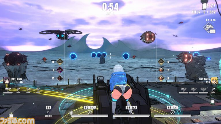 『タレットと少女』開発陣の新作ダンジョンRPG『LitGirls 文学迷宮と少女』発表。文学の力で戦う少女たちは、ダメージで服が破れ、表情も変わる。生意気かわいい“レイヴン”も登場
