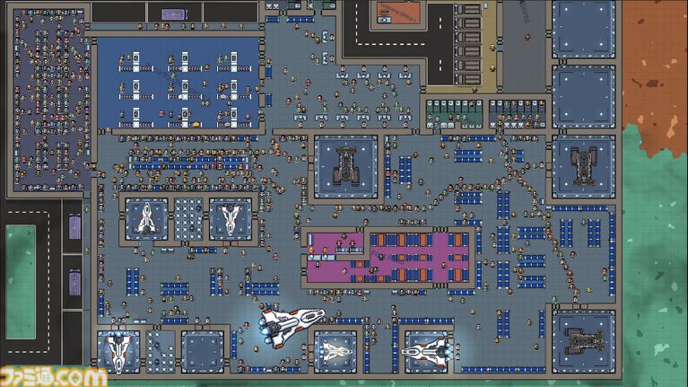 『Spaceport Architect』宇宙港を発展させるSF経営シミュレーション。旅客や貨物を管理して巨大な交通拠点を目指す【2027年発売】