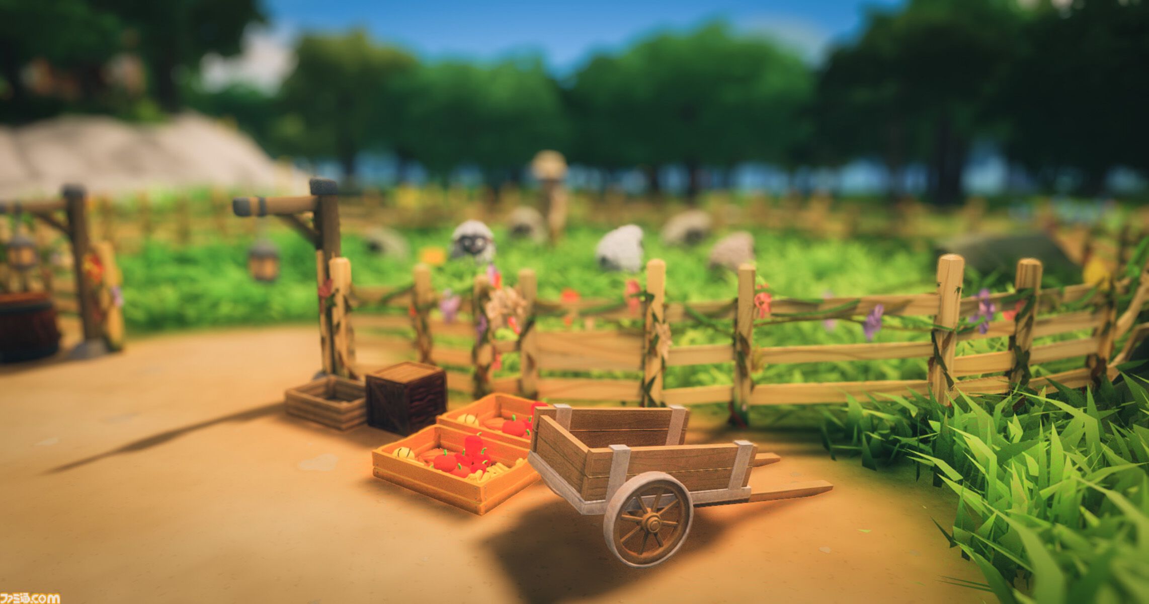 『CottageCore』村人の仕事や暮らしを支えるサンドボックスゲーム。静かな一軒家から豪華な城まで自由に建築【2027年4月14日発売】