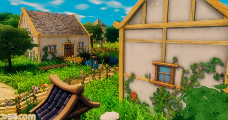 『CottageCore』村人の仕事や暮らしを支えるサンドボックスゲーム。静かな一軒家から豪華な城まで自由に建築【2027年4月14日発売】