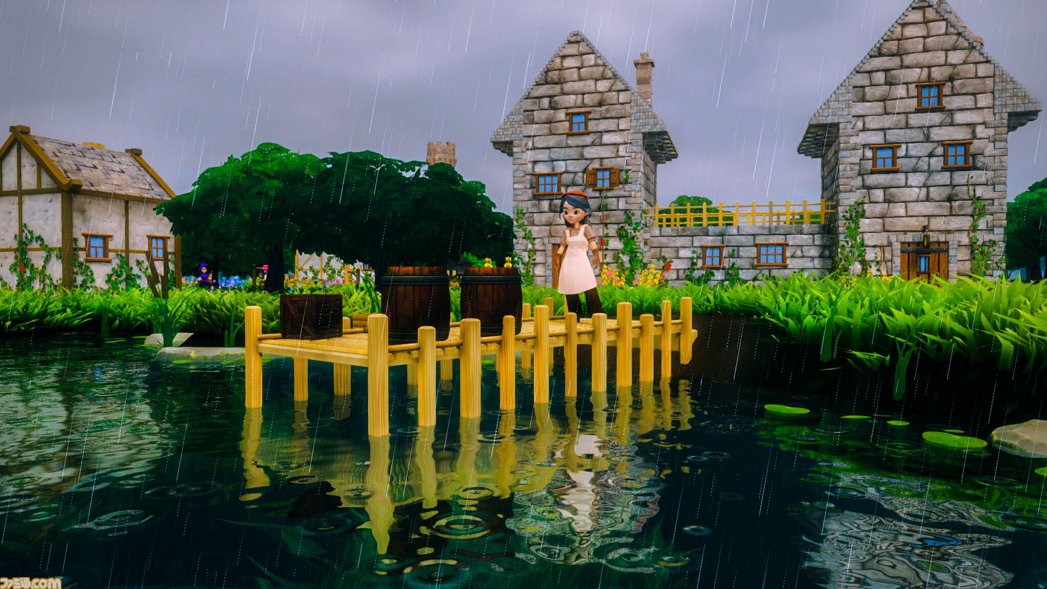 『CottageCore』村人の仕事や暮らしを支えるサンドボックスゲーム。静かな一軒家から豪華な城まで自由に建築【2027年4月14日発売】