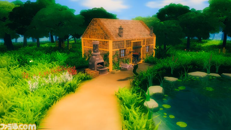『CottageCore』村人の仕事や暮らしを支えるサンドボックスゲーム。静かな一軒家から豪華な城まで自由に建築【2027年4月14日発売】