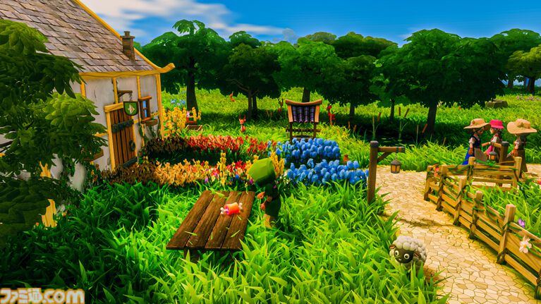 『CottageCore』村人の仕事や暮らしを支えるサンドボックスゲーム。静かな一軒家から豪華な城まで自由に建築【2027年4月14日発売】