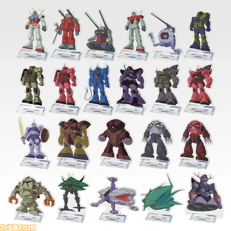【ガンダム】一番くじが本日(10/3)発売。アムロやシャア、シロッコ、コウ・ウラキの表情チャームが欲しすぎる