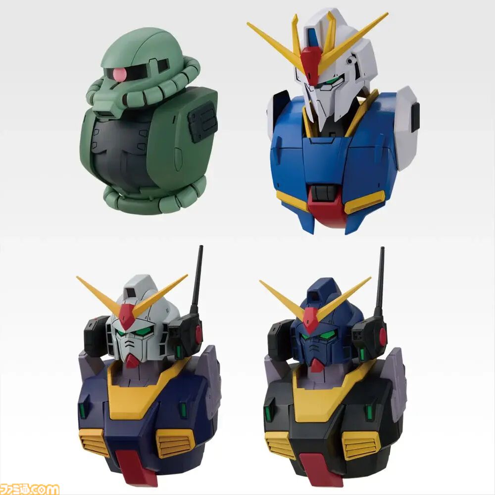 【ガンダム】一番くじが本日（10/3）発売。アムロやシャア、シロッコ、コウ・ウラキの表情チャームが欲しすぎる