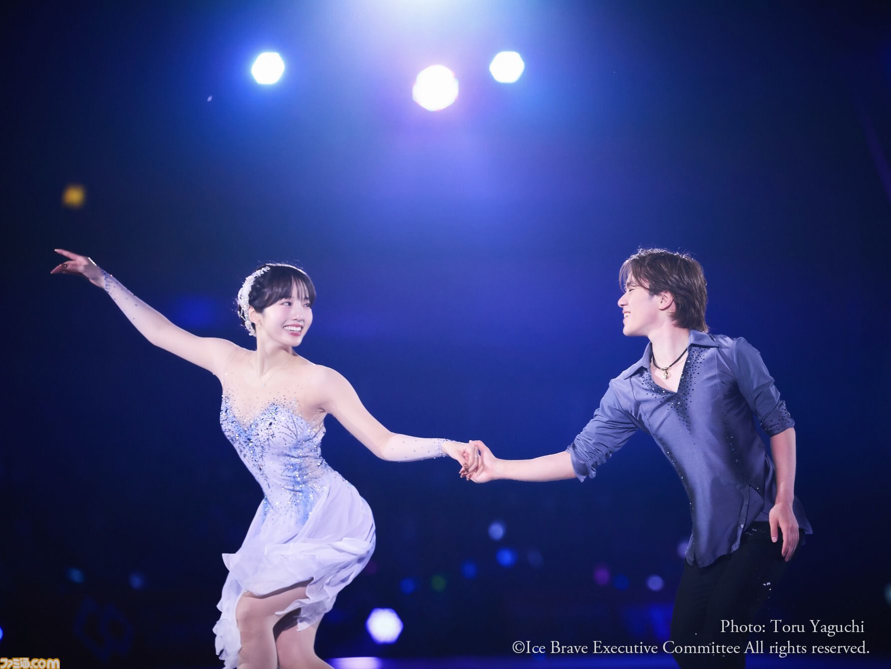 サイゲームスが本田真凜・宇野昌磨のアイスダンスチームのサポート企業に就任。2030年のオリンピック出場を目指すふたりを支援