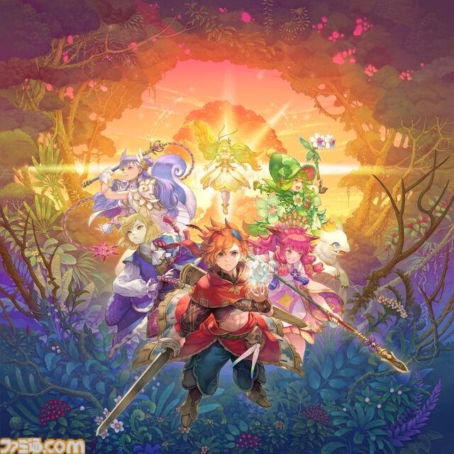 『聖剣伝説 VISIONS of MANA』サントラが9月11日に発売。CD5枚組で全100曲を収録