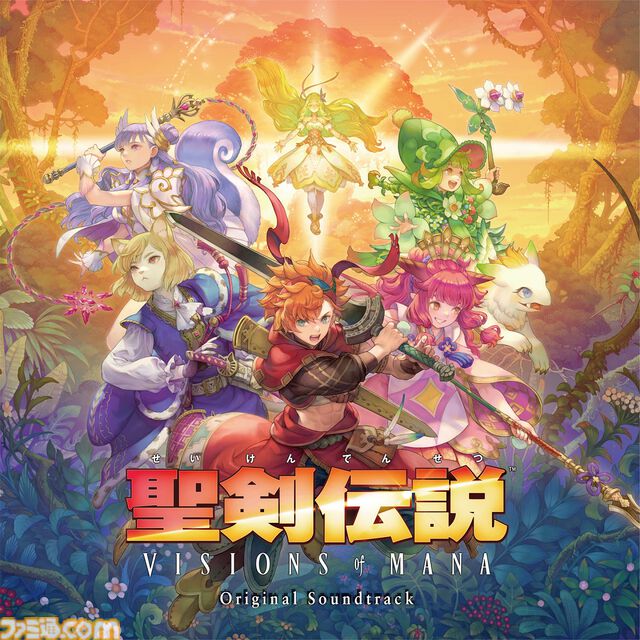 『聖剣伝説 VISIONS of MANA』サントラが9月11日に発売。CD5枚組で全100曲を収録