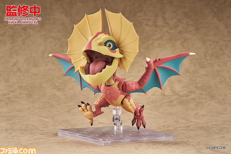 『モンハン』イャンクックのねんどろいどが予約開始。耳の部位破壊まで再現できるパーツ付き。すやすや眠る姿もかわいい