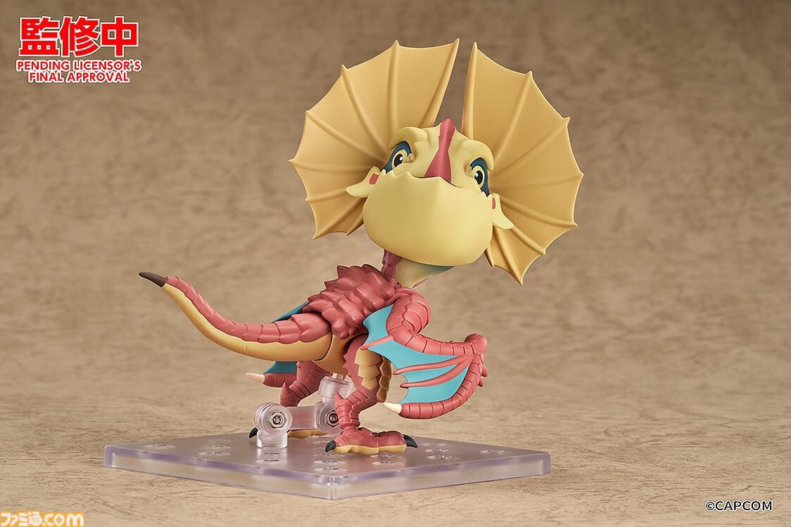『モンハン』イャンクックのねんどろいどが予約開始。耳の部位破壊まで再現できるパーツ付き。すやすや眠る姿もかわいい