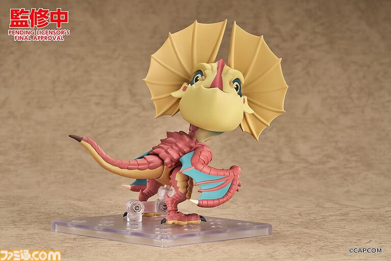 『モンハン』イャンクックのねんどろいどが予約開始。耳の部位破壊まで再現できるパーツ付き。すやすや眠る姿もかわいい
