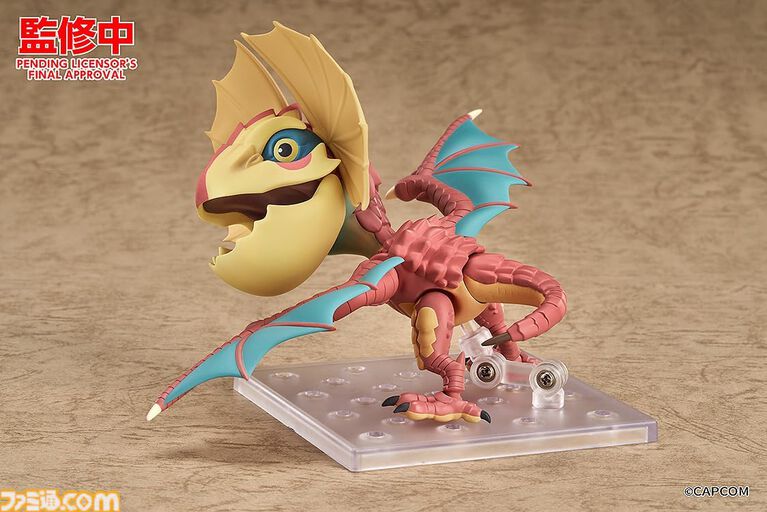 『モンハン』イャンクックのねんどろいどが予約開始。耳の部位破壊まで再現できるパーツ付き。すやすや眠る姿もかわいい