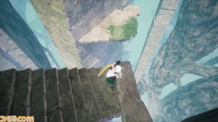 『崩落の国』は“イライラ山登り”ならぬ“ヒヤヒヤ崖下り”。人間らしい重みのある操作感が落下の恐怖を生む3Dアクション【試遊レビュー】