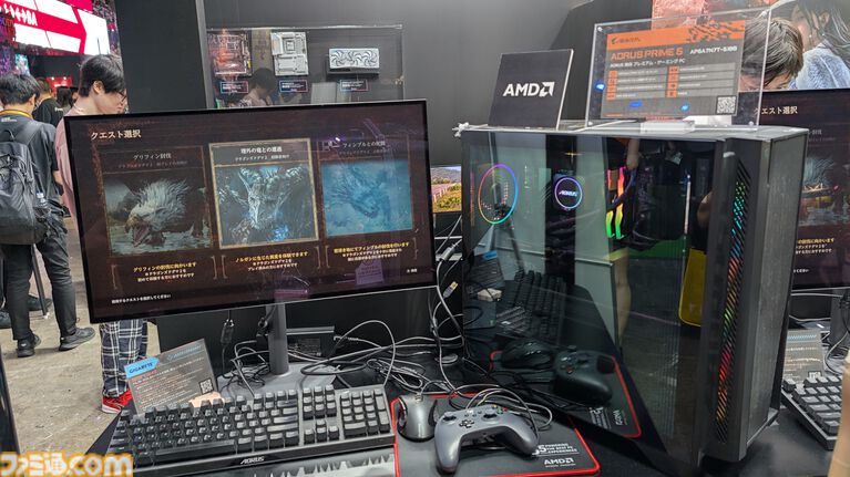 【AMD注目ゲーミングPC】MSI純白ゲーミングノートやOZgamingの黄色いタワー、AMD製品を買うと『鬼武者 Way of the Sword』がもらえる!【TGS2026】