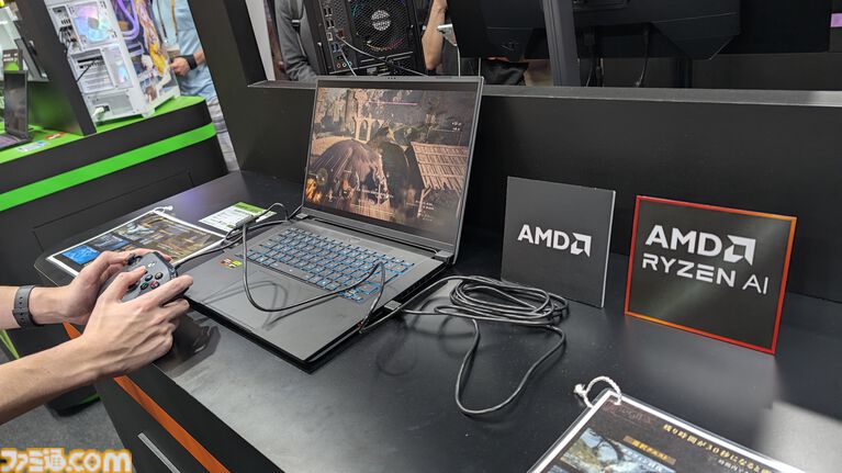 【AMD注目ゲーミングPC】MSI純白ゲーミングノートやOZgamingの黄色いタワー、AMD製品を買うと『鬼武者 Way of the Sword』がもらえる!【TGS2026】