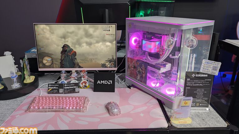 【AMD注目ゲーミングPC】MSI純白ゲーミングノートやOZgamingの黄色いタワー、AMD製品を買うと『鬼武者 Way of the Sword』がもらえる!【TGS2026】