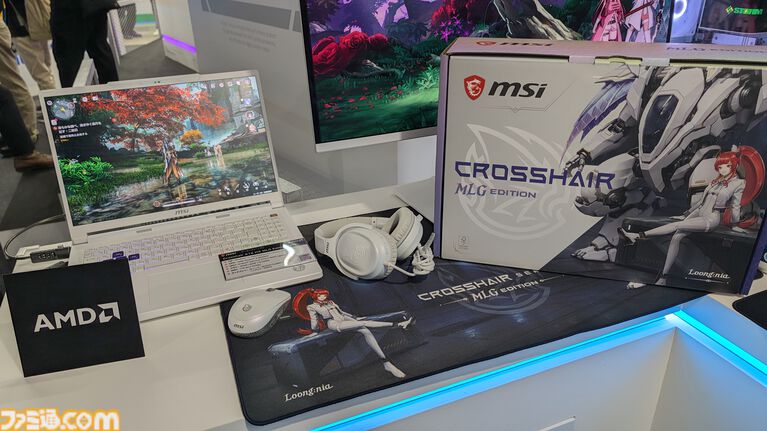 【AMD注目ゲーミングPC】MSI純白ゲーミングノートやOZgamingの黄色いタワー、AMD製品を買うと『鬼武者 Way of the Sword』がもらえる!【TGS2026】