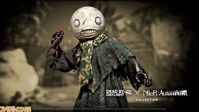 【DbD】『ニーア オートマタ』コラボはエミールが凶悪すぎる。2B（フェンミン）、A2（木村結衣）などコラボスキンが発売中