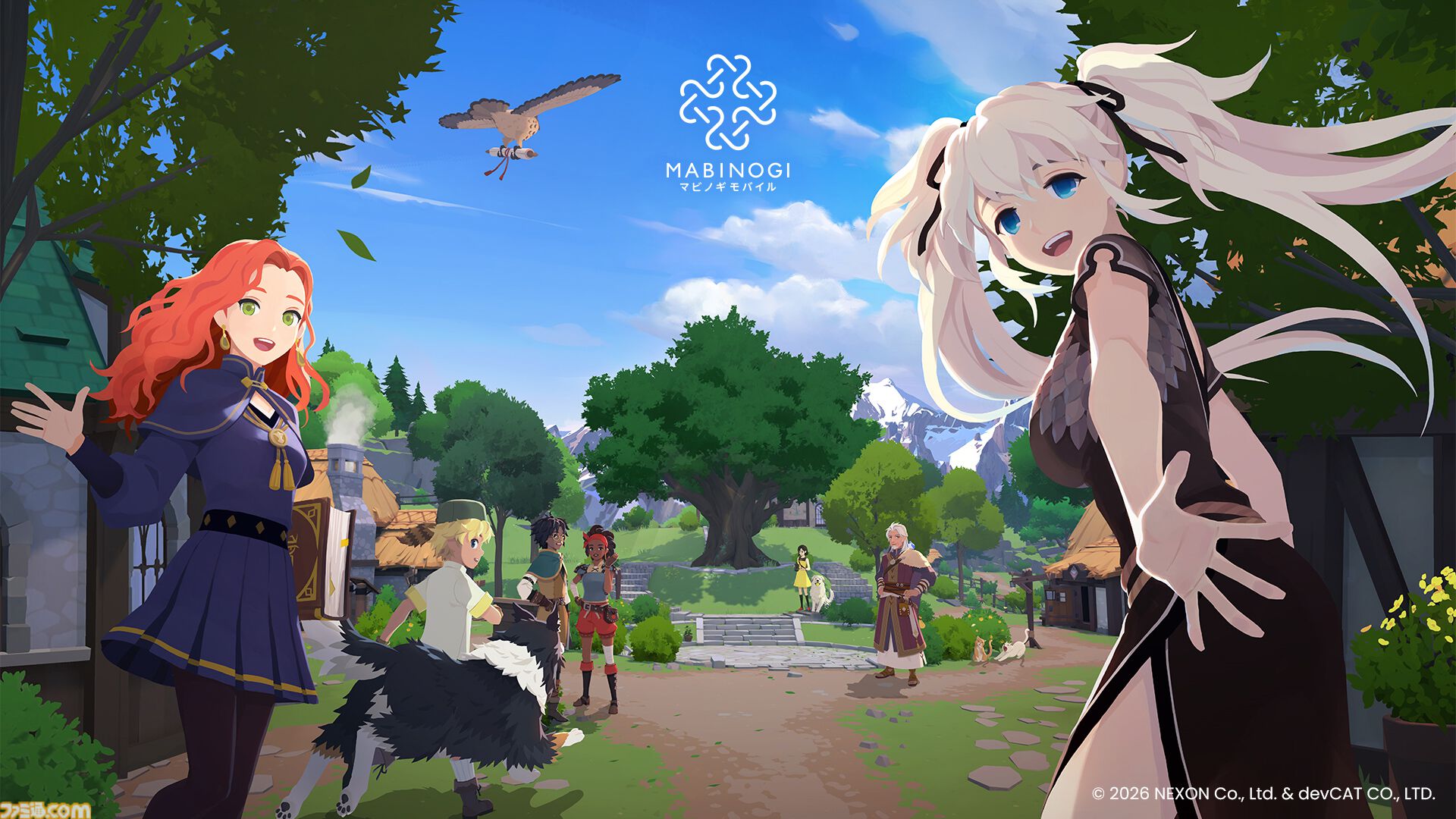 『マビノギモバイル』本日（10/7）配信開始。『マビノギ』の世界観をベースに、モバイルゲームとして遊びやすく再構築