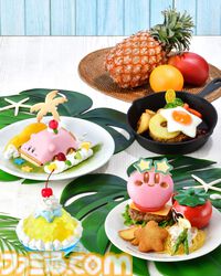 “カービィカフェ Summer 2024”が7月3日より期間限定開催。パイナップルをテーマに夏の新メニューや復刻メニューが登場
